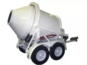 Portable Concrete Mixer 2 Cubic Yards Mix Right 2DH-2 Rear by Right Manufacturing Systems Inc.