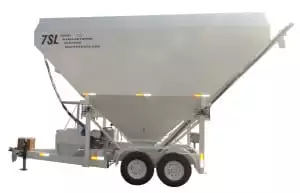 Portable Cement Silo 35 Ton Mix Right 7SL-80 by Right Manufacturing Systems Inc.